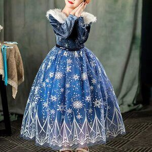 Enchanted Snowflake Princess Gown